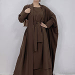 Women's Abaya Long Dress Set