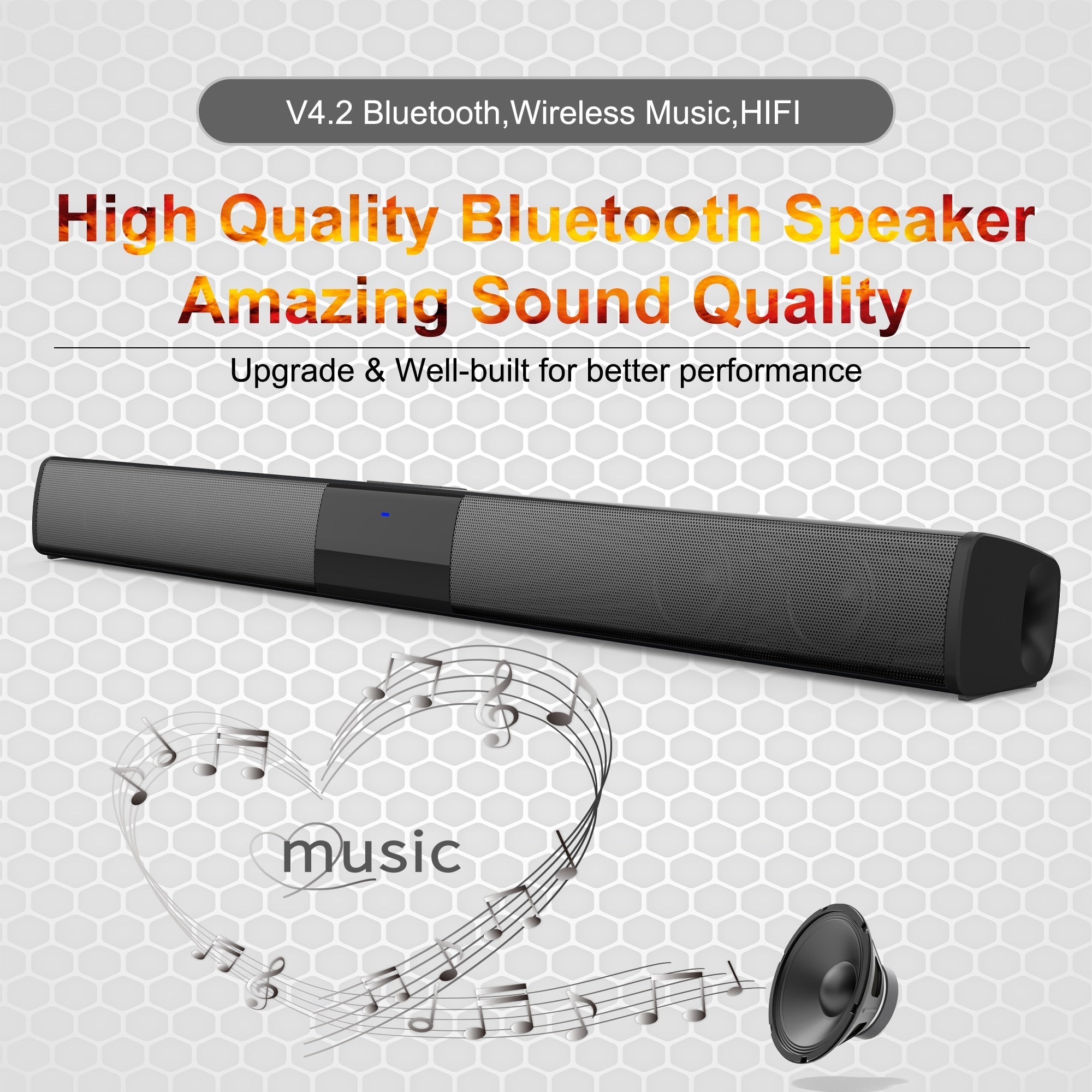 Home Theater Wireless Sound Bar