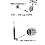 2600mhz  LTE 4G cellular signal booster 4G mobile network booster Data Cellular Phone Repeater  Amplifier Band 7 Yagi Antenna