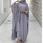 Women's Abaya Long Dress Set