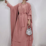 Women's Abaya Long Dress Set