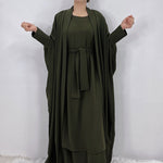 Women's Abaya Long Dress Set